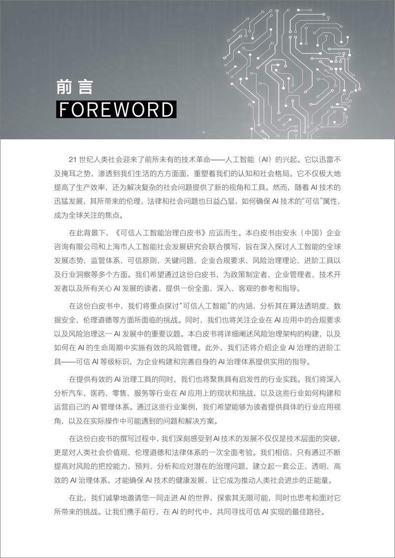 《2025可信人工智能治理白皮书-安永》 - 第3页预览图