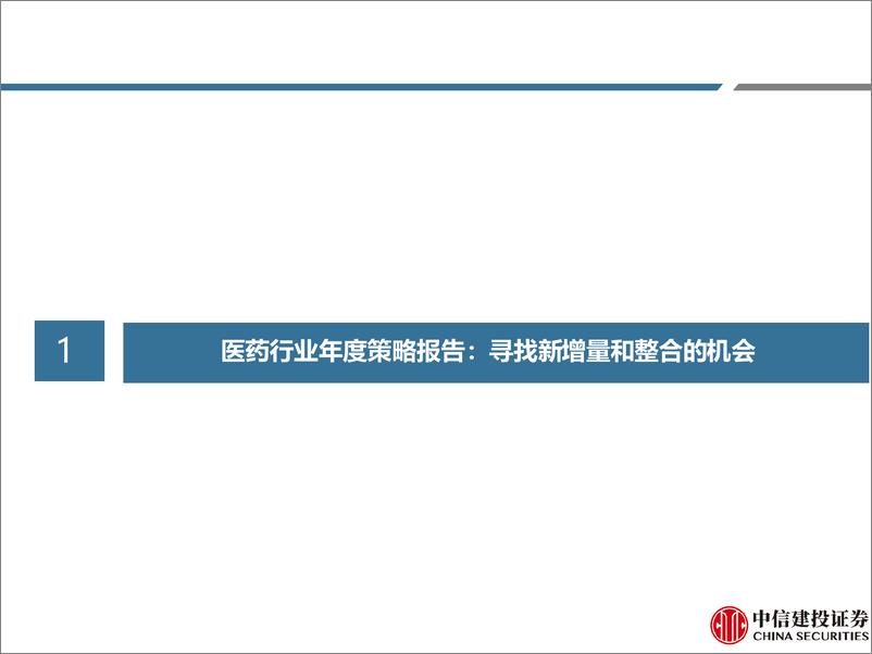 《医药行业年度策略报告：寻找新增量和整合的机会-241215-中信建投-110页》 - 第6页预览图