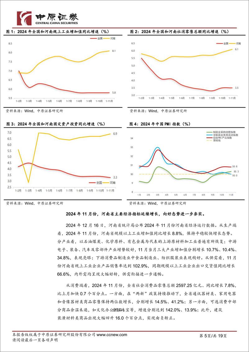 《河南资本市场月报(2024年第11期)-241226-中原证券-中原证券-19页》 - 第5页预览图