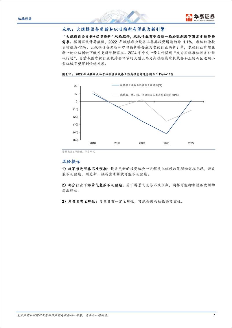 《机械设备行业动态点评：大规模设备更新政策落地-240413-华泰证券-10页》 - 第7页预览图