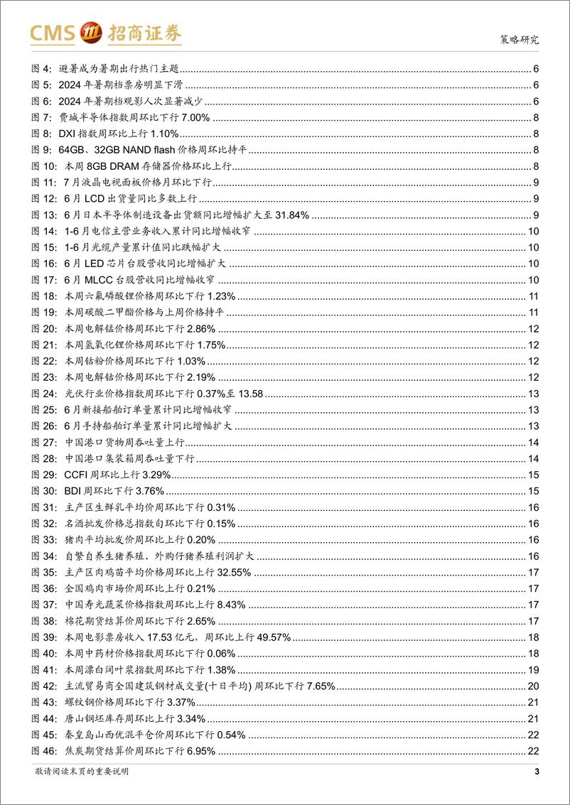 《行业景气观察：暑期出行消费热度提升，手持船舶订单量累计同比增幅扩大-240724-招商证券-33页》 - 第3页预览图