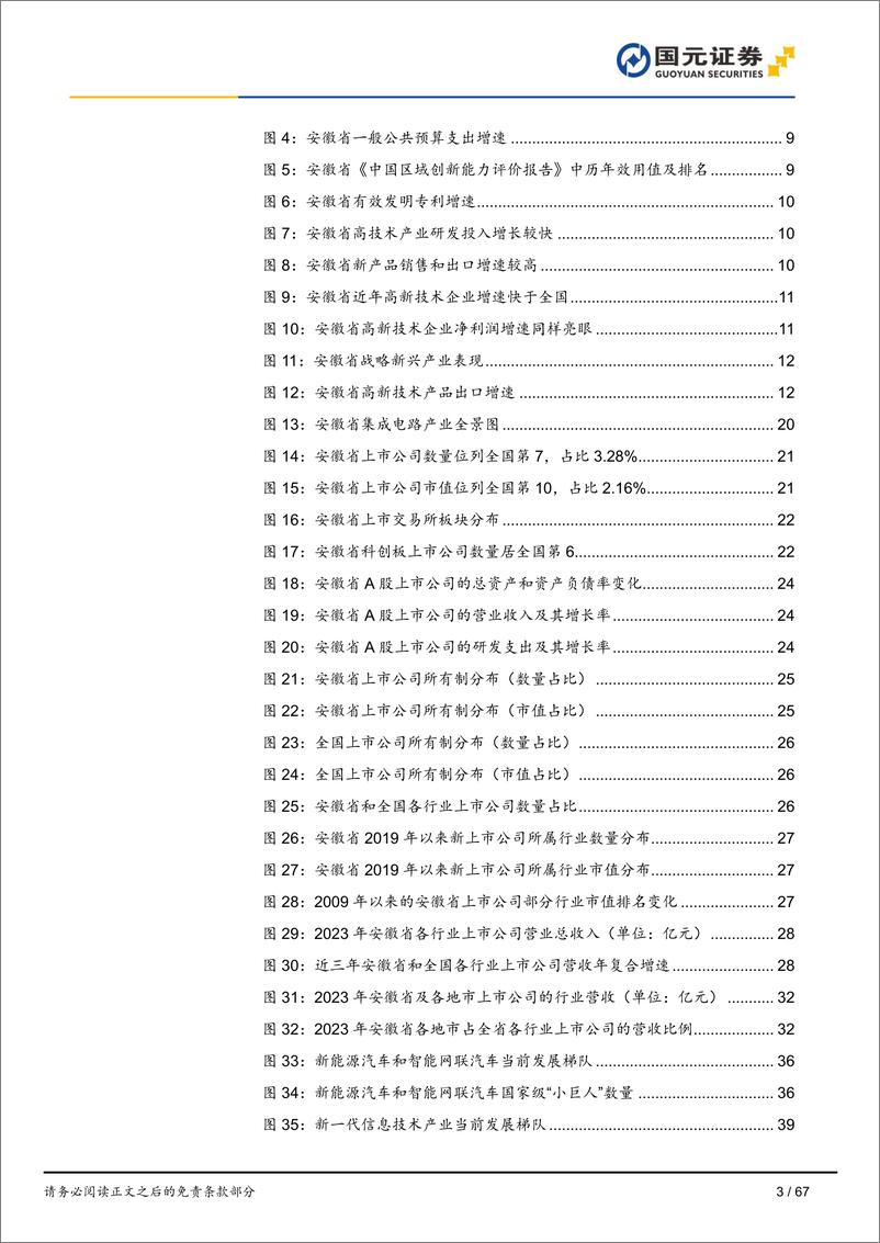 《国元证券-“深耕安徽”专题系列报告之总量篇：科创引领发展，从产业视角解读安徽十年崛起》 - 第3页预览图