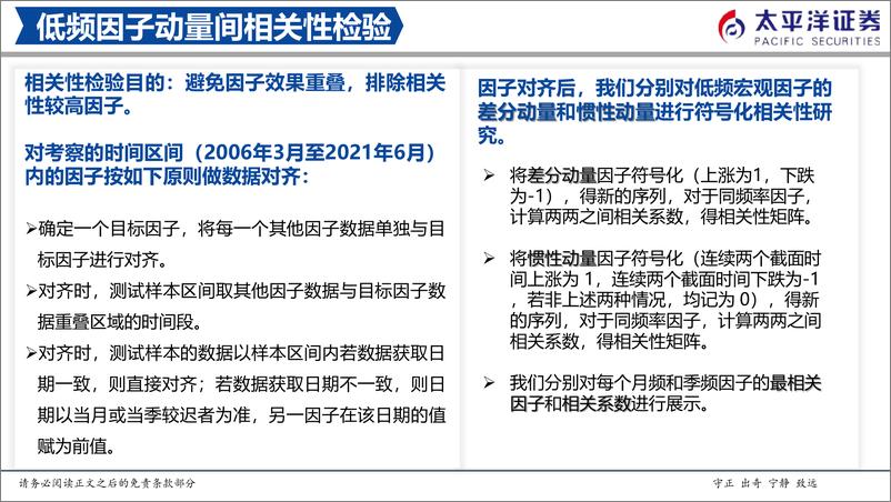《利率量化系列：低频因子动量与宏观利率相关性研究-20230306-太平洋证券-22页》 - 第5页预览图