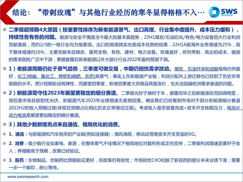 《寻找2022半年报可以外推的逻辑：新老能源，带刺的玫瑰-20220906-申万宏源-59页》 - 第3页预览图