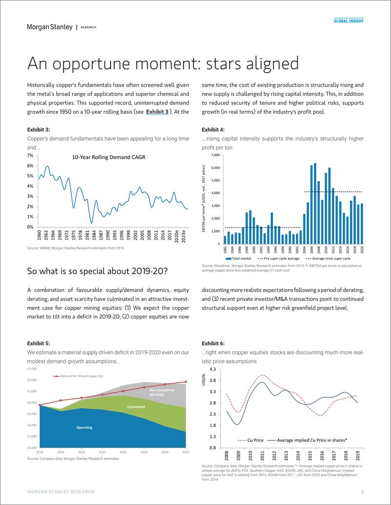 《摩根士丹利-全球-金属与采矿业-铜：对齐的星星-2019.2.12-40页》 - 第6页预览图