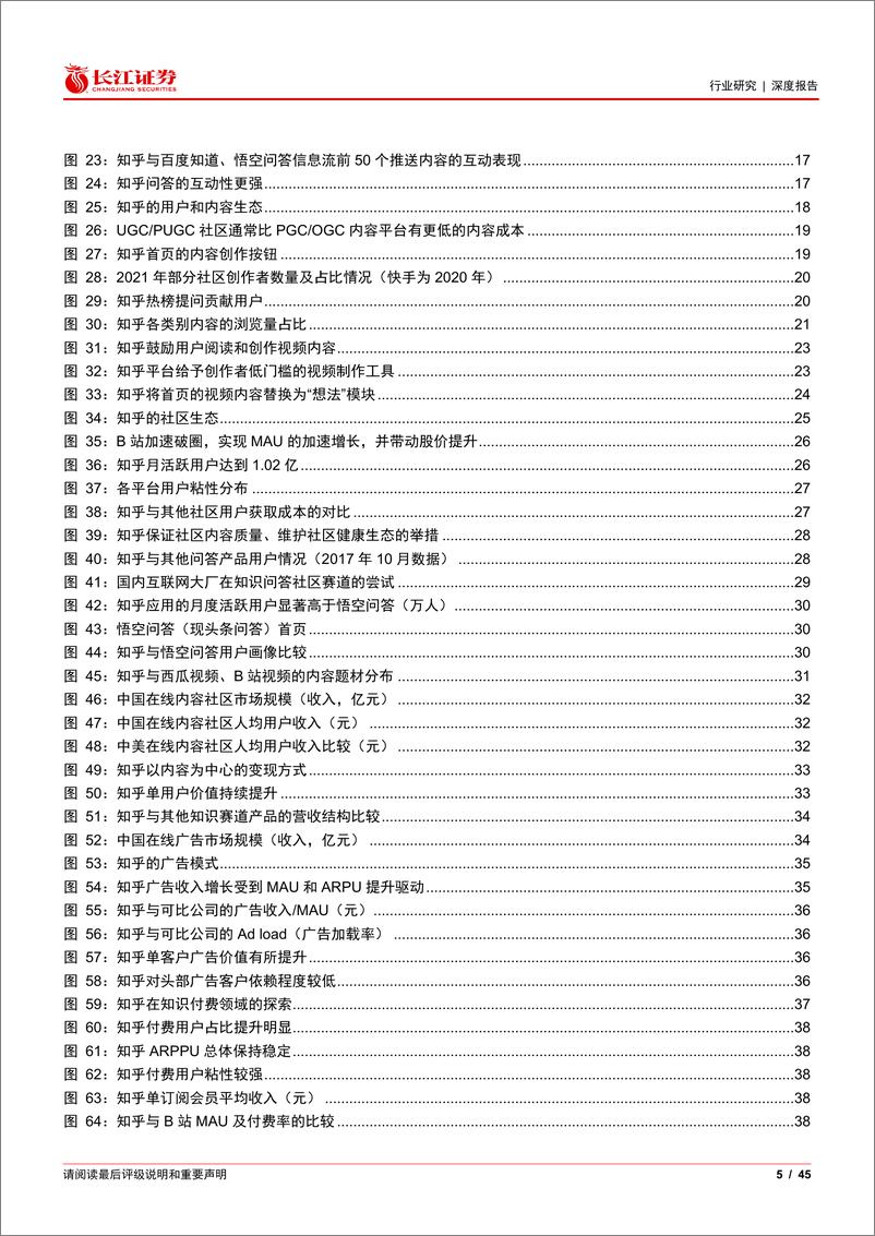 《互联网行业内容社区系列研究：知乎，有问题，就会有答案-长江证券》 - 第6页预览图