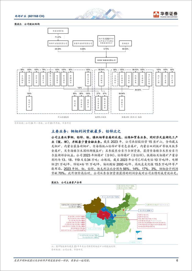 《西部矿业(601168)玉龙持续扩能，矿铜有望量价齐升-240620-华泰证券-28页》 - 第6页预览图