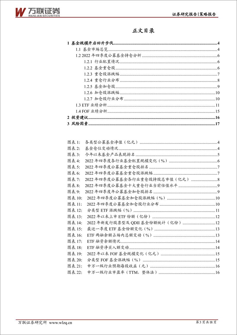 《策略深度报告：基金表现触底反弹，风险偏好逐步提高-20230224-万联证券-18页》 - 第4页预览图