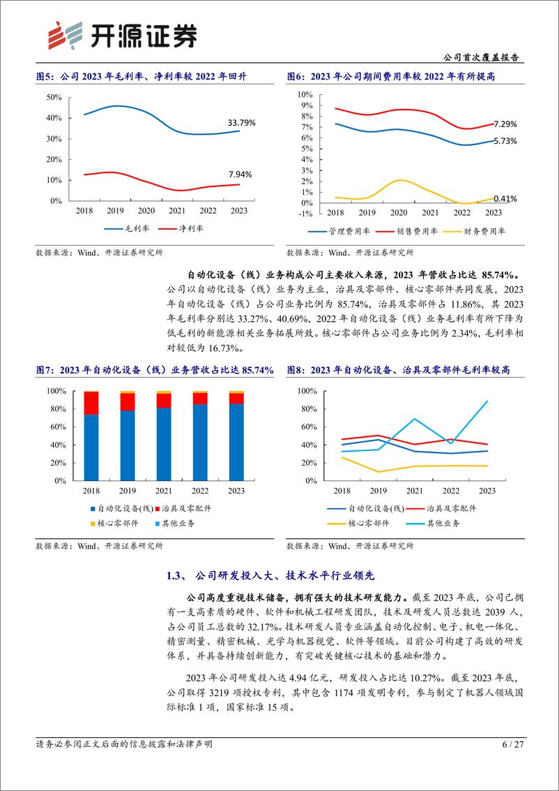 《博众精工(688097)公司首次覆盖报告：自动化设备行业龙头，创新驱动行稳致远-240612-开源证券-27页》 - 第6页预览图