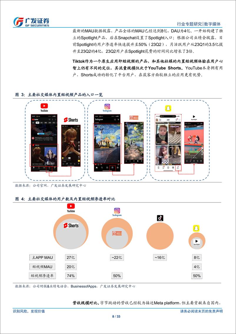 《数字媒体行业：互联网巨头“短视频”与“AI%2b”战略，共性与差异点剖析-240409-广发证券-33页》 - 第8页预览图