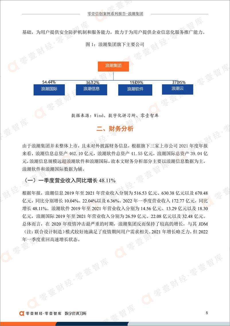 《零壹智库-零壹信创系列报告-浪潮集团：国内领先IT服务品牌，旗下三大上市公司业绩良好-17页》 - 第8页预览图
