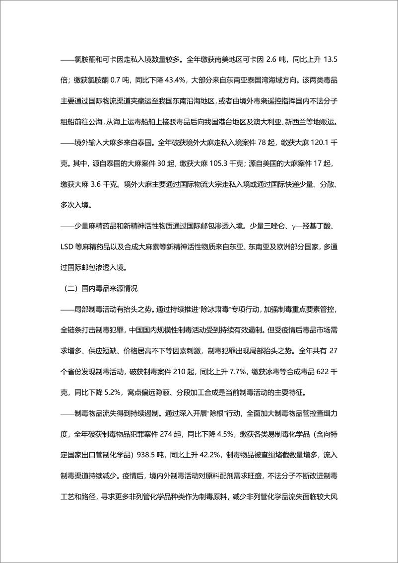 《近十年中国毒品形势报告（2014-2023）-69页》 - 第4页预览图