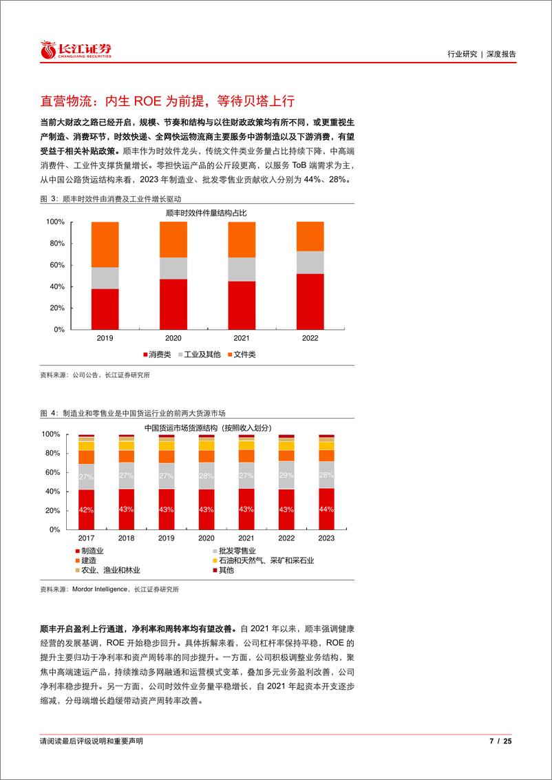 《航空货运与物流行业快递物流供应链2025年度投资策略：优选内需弹性，寻觅外需亮点-241226-长江证券-25页》 - 第7页预览图