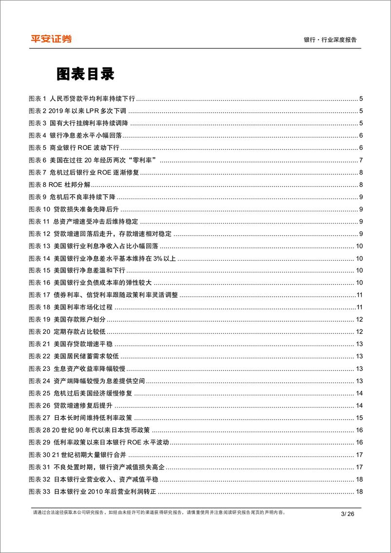 《平安证券-海外银行业研究_从国际经验看低利率时期商业银行经营》 - 第3页预览图