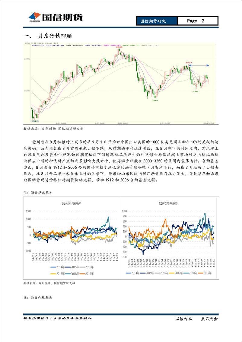 《石油沥青月：财政资金推动空间有限，沥青逢低可布局多单-20190825-国信期货-15页》 - 第3页预览图