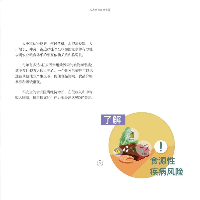 《人人享有安全食品_粮农组织在食品安全方面的工作 — 科学_标准和良好做法》 - 第5页预览图