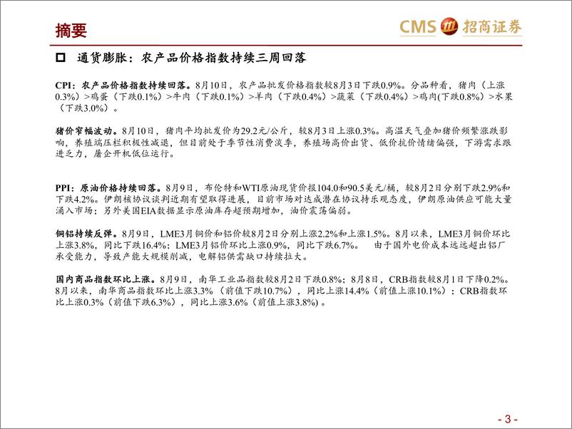 《高频数据跟踪（2022年8月第2周）：日耗超过去年同期-20220810-招商证券-25页》 - 第4页预览图