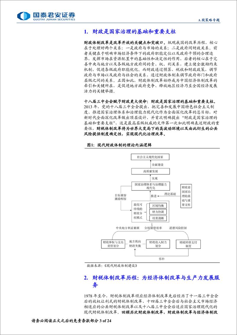 《大国财政变迁与改革研究系列一：财税体制改革与国家治理现代化-240702-国泰君安-24页》 - 第3页预览图