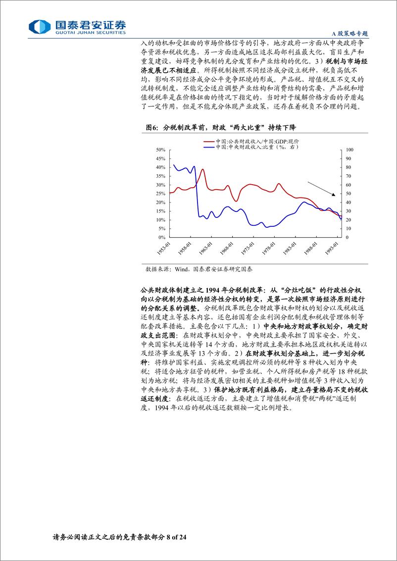 《大国财政变迁与改革研究系列一：财税体制改革与国家治理现代化-240702-国泰君安-24页》 - 第8页预览图