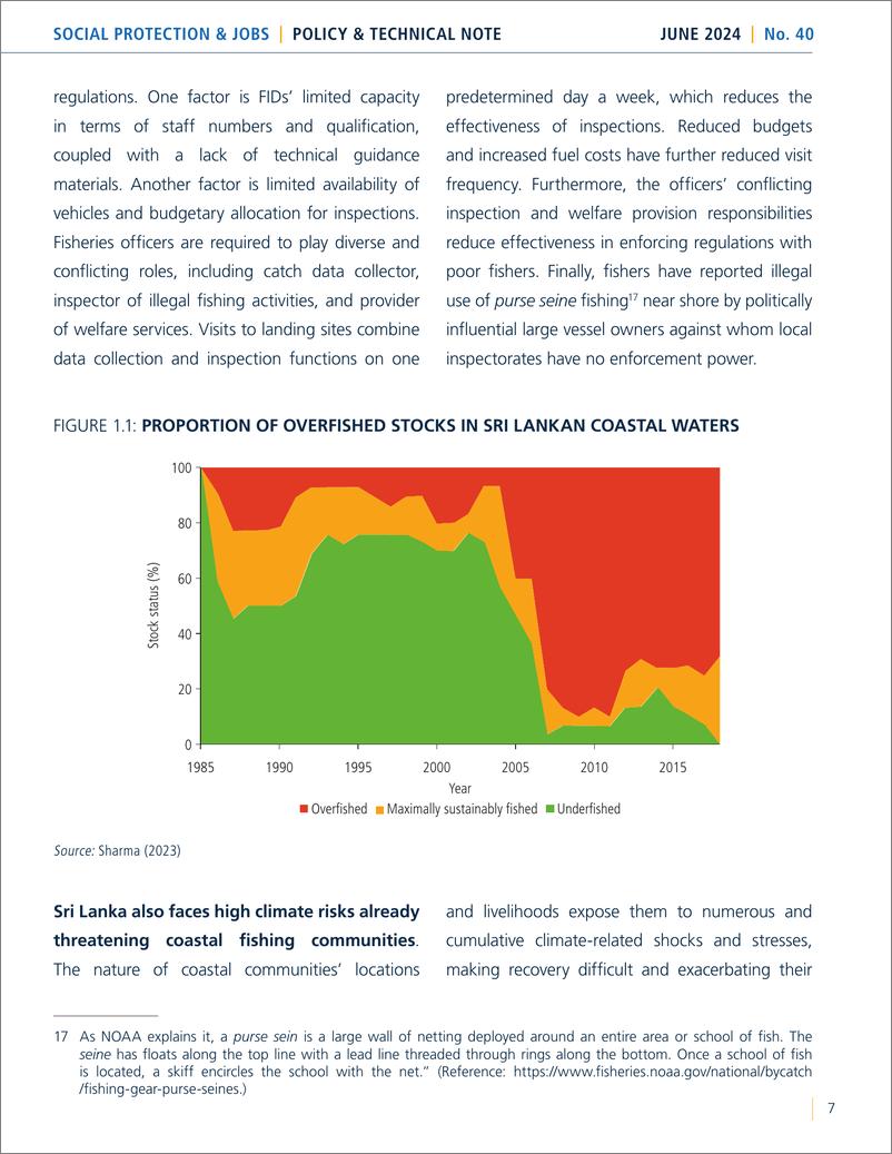 《世界银行-将社会保护和经济包容与斯里兰卡沿海渔业管理相结合（英）-2024-45页》 - 第7页预览图