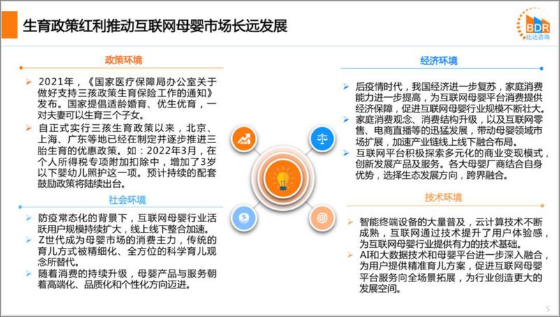 《2022上半年度中国互联网母婴市场研究报告-比达咨询-33页-WN9》 - 第5页预览图