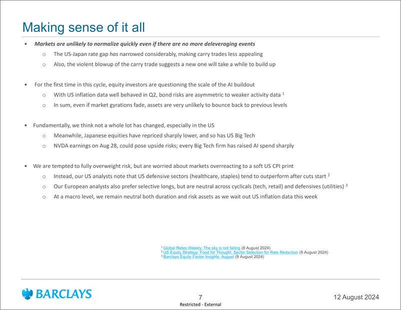 《Barclays_Global_Macro_Thoughts_A_fragile_calm》 - 第7页预览图