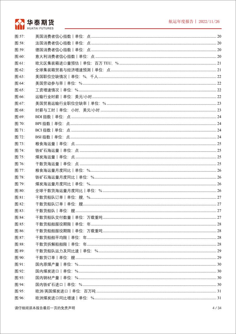 《航运年度报告：集装箱市场景气度下行，干散货市场关注中国需求-20221126-华泰期货-34页》 - 第5页预览图