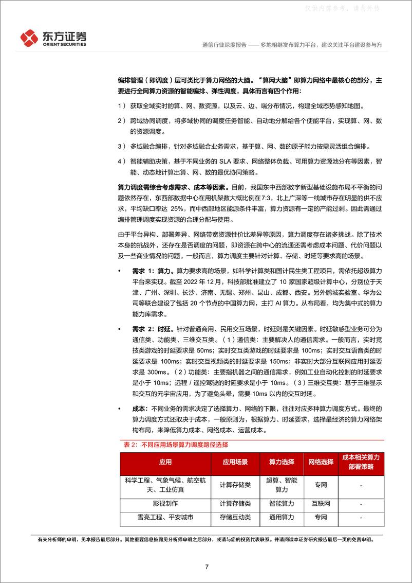 《东方证券-通信行业：多地相继发布算力平台，建议关注平台建设参与方-230428》 - 第7页预览图