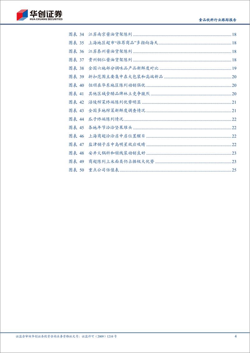 《食品饮料行业2021年春节大众品板块草根调研反馈：春节需求旺盛，年味依旧十足-20210218-华创证券-30页》 - 第4页预览图