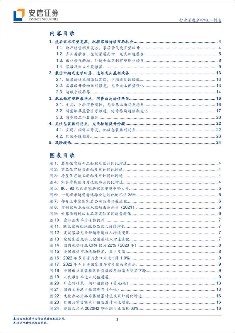 《轻工行业2022年度中期投资策略：否极泰来-20220628-安信证券-26页》 - 第3页预览图