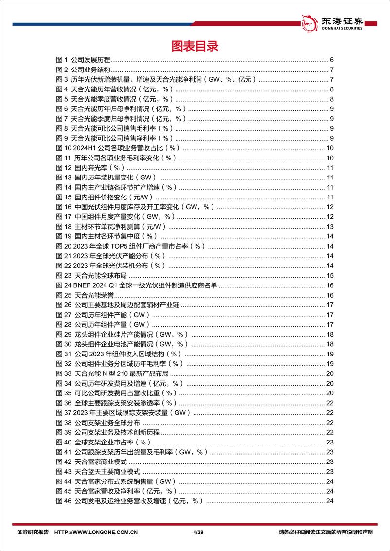 《天合光能(688599)公司深度报告：大浪识英雄，组件龙头稳健跨越周期-241231-东海证券-29页》 - 第4页预览图