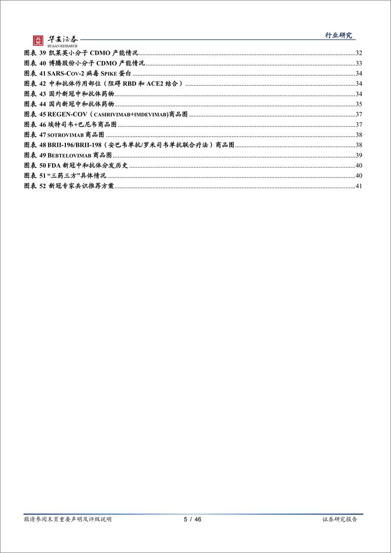 《医药生物行业专题：中西治疗方案结合，上下贯通，新冠药物产业链投资机会-20220318-华安证券-46页》 - 第6页预览图