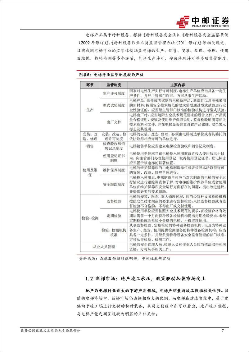 《电梯行业专题：基本面有望走稳，国产崛起正当时-241027-中邮证券-19页》 - 第7页预览图