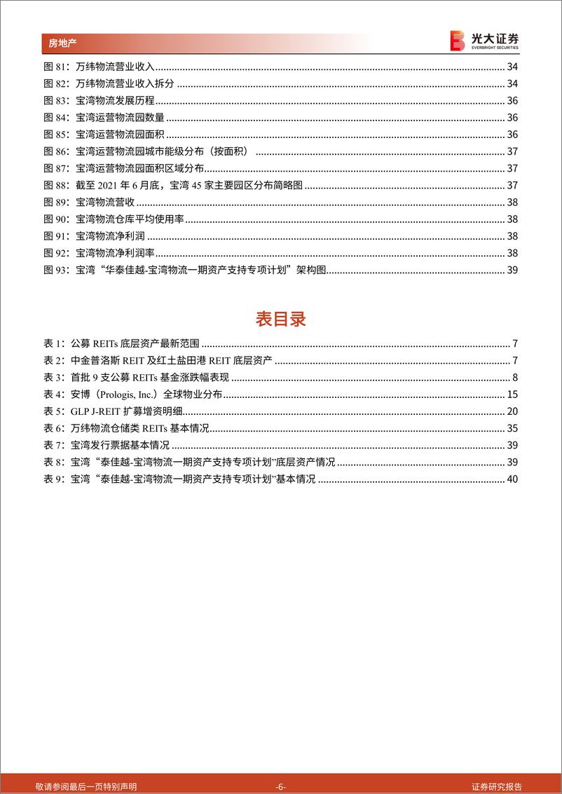 《房地产行业海外典型物流地产REITs产品及国内品牌物流地产专题报告：倚REITs之势，仓储物流公募REITs正扬帆起航-20210920-光大证券-41页》 - 第7页预览图