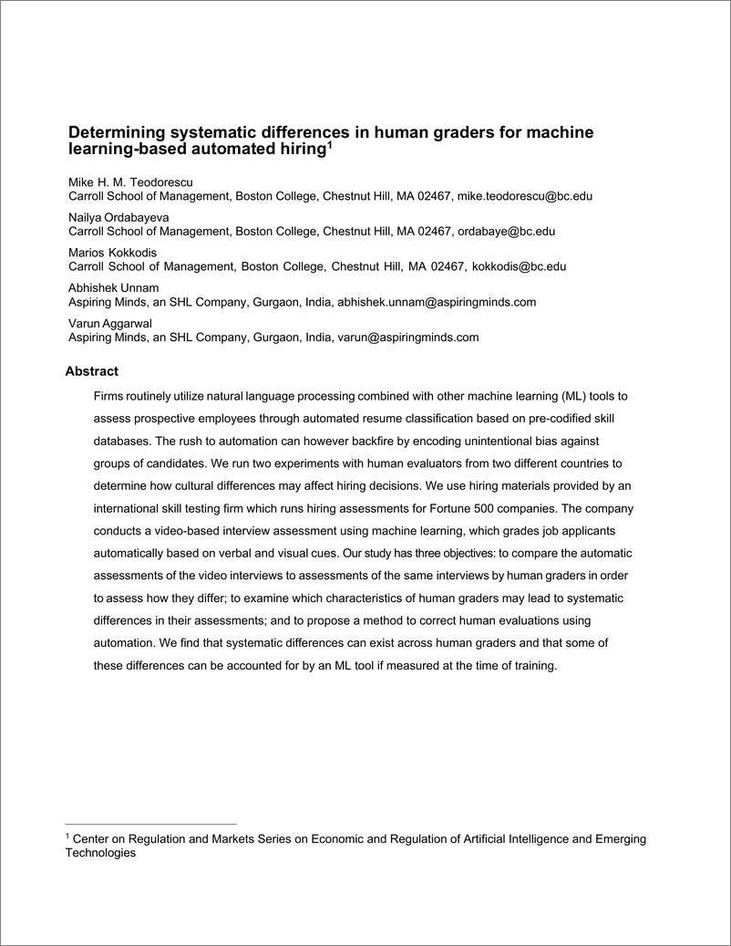 《布鲁金斯学会-确定基于机器学习的自动招聘中人类评分员的系统差异（英）-2022.6-36页》 - 第4页预览图