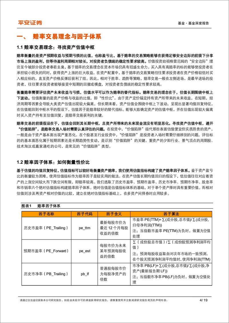 《量化资产配置系列报告之三：赔率因子在大类资产和行业轮动策略运用-20230913-平安证券-19页》 - 第5页预览图