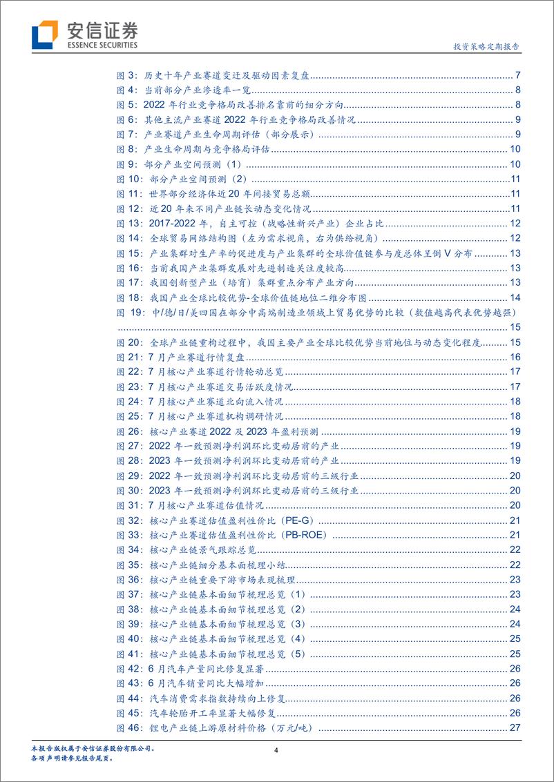 《A股核心产业赛道述评月刊（第七期）：两大重要线索，疫后需求回暖+成本冲击减弱-20220730-安信证券-40页》 - 第5页预览图