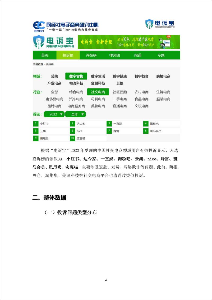 《网经社：2022年度中国跨境电商投诉数据与典型案例报告》 - 第4页预览图