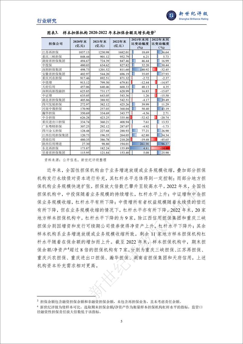 《新世纪评级：2023年融资担保行业信用回顾与2024年展望报告》 - 第5页预览图