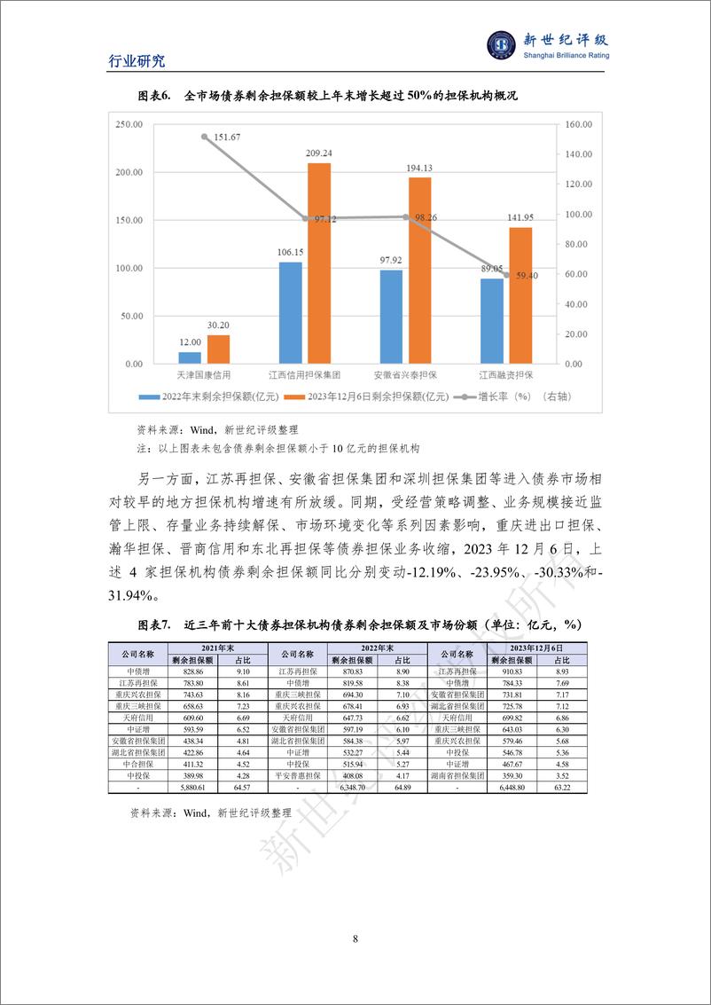 《新世纪评级：2023年融资担保行业信用回顾与2024年展望报告》 - 第8页预览图