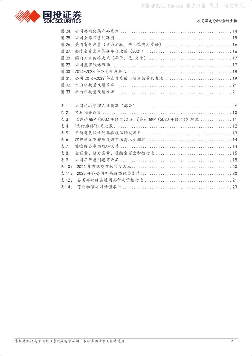 《国投证券-金河生物-002688-金霉素龙头主业稳健，疫苗业务再添增量》 - 第4页预览图