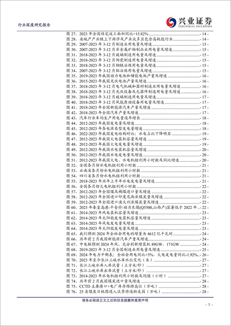 《电力行业：2024版电力供应是否紧张？关注能源转型和制造升级-240327-兴业证券-31页》 - 第3页预览图