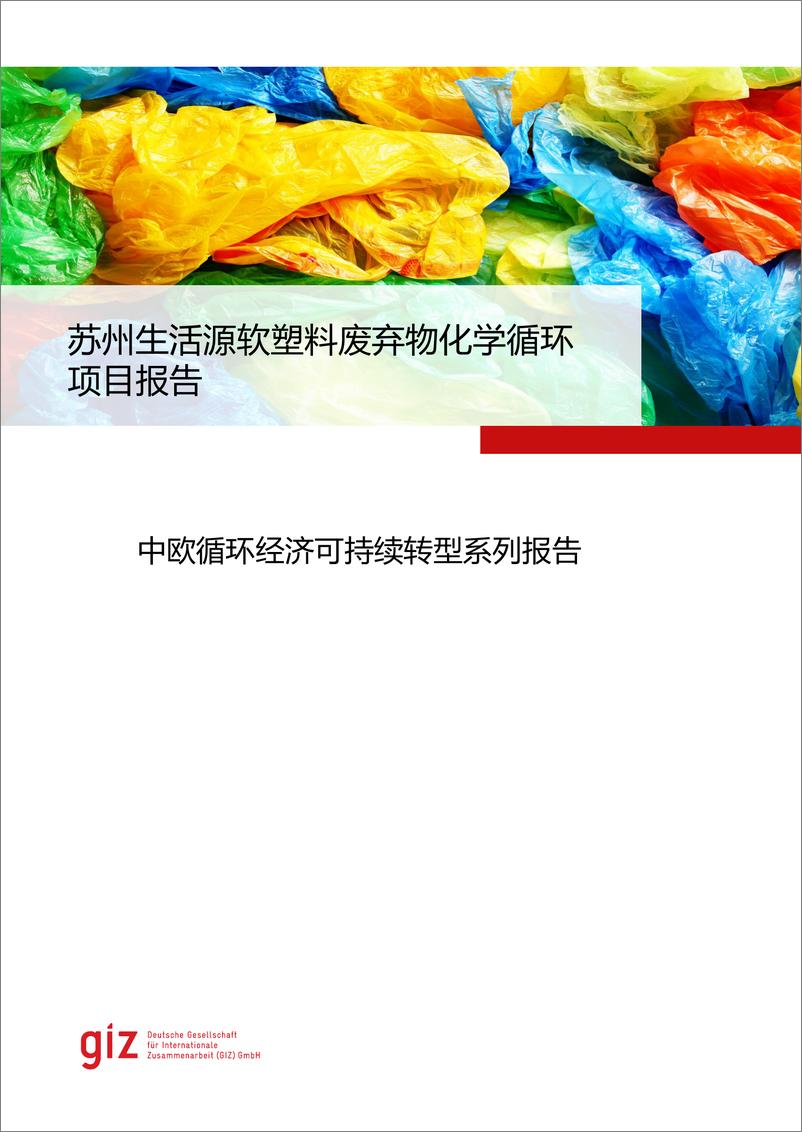 《2024苏州生活源软塑料废弃物化学循环项目报告-德国国际合作机构_GIZ_-1722478384349》 - 第1页预览图