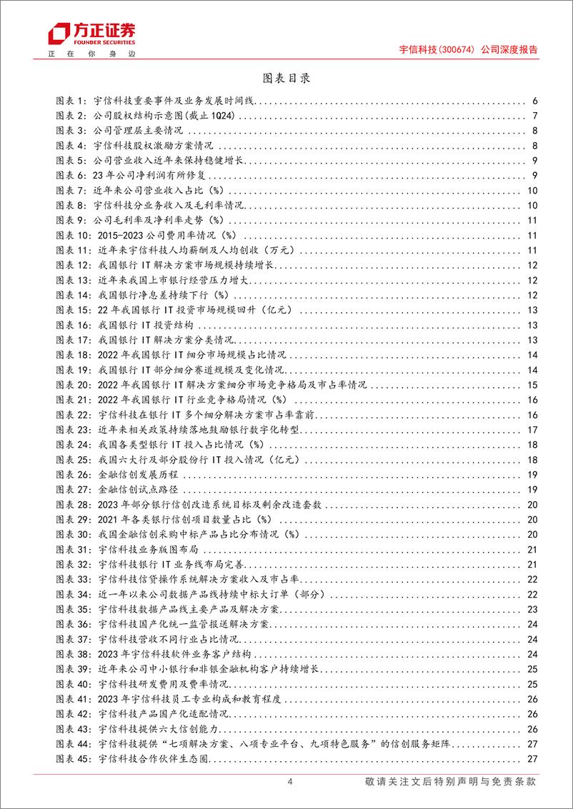 《宇信科技(300674)公司深度报告：银行IT龙头，乘金融信创东风，个贷与出海打开成长空间-240719-方正证券-37页》 - 第4页预览图