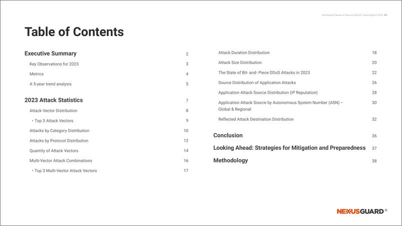 《NexusGuard：DDoS Trend Report 2024》 - 第2页预览图