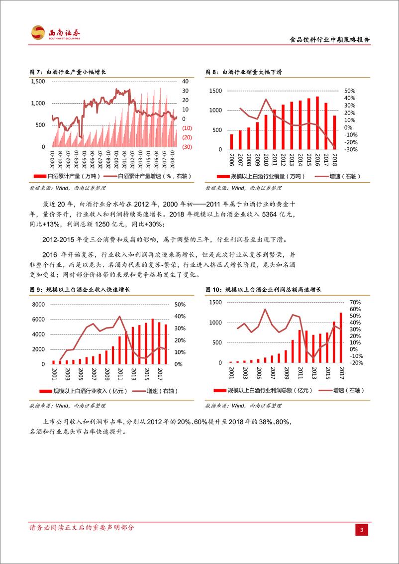 《食品饮料行业中期策略报告：竞争格局为先，兼顾价值与成长-20190804-西南证券-22页》 - 第8页预览图