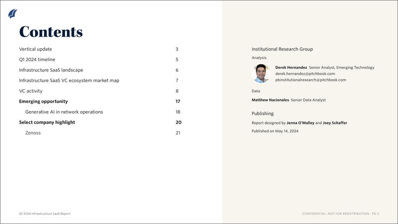 《PitchBook-2024年一季度基础设施SaaS报告（英）-2024-11页》 - 第2页预览图