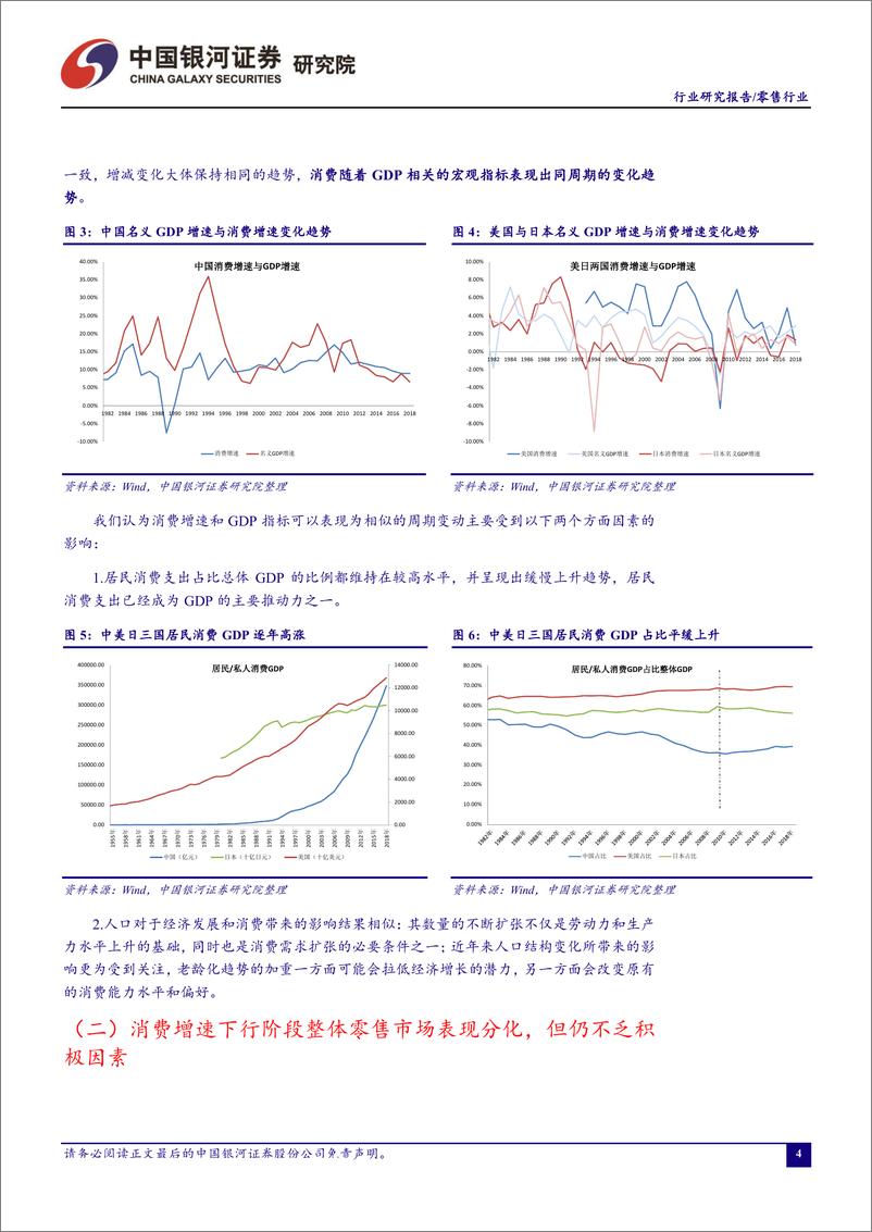 《6月零售行业月度报告：零售行业景气度回暖趋势仍旧缓慢，端午假日消费与电商年中大促助力零售额提升-20190625-银河证券-23页》 - 第5页预览图