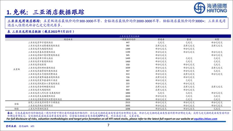 《社会服务行业高频数据跟踪专题：东方甄选日销回落，航班回暖、餐饮企稳-20220718-海通国际-34页》 - 第8页预览图