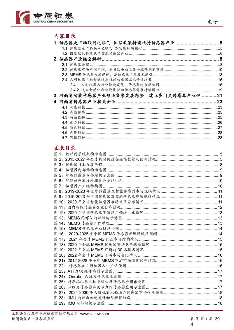 《中原证券-电子：传感器产业链分析之河南概况》 - 第3页预览图